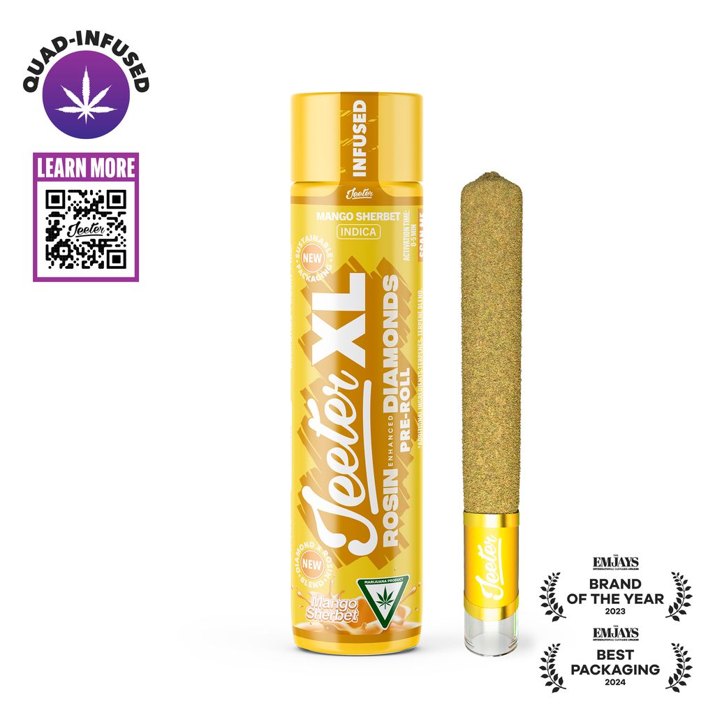 jeeter disposable vapes Buy Mango Sherbet Single | 2g Quad Infused Pre-Roll online - Skymint Coldwater Color:Vintage Grey & Silver Direct to Concentrate xros nano vape suddenly