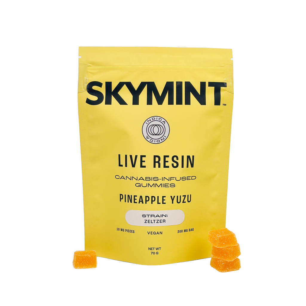 Buy Pineapple Yuzu 20 Pack | 200mg Live Resin Gummies online