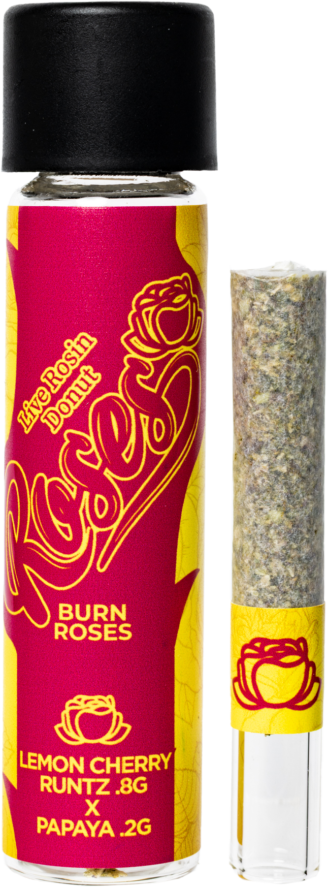 Buy Lemon Cherry Runtz X Papaya Single | 1g Live Rosin Infused Donut ...