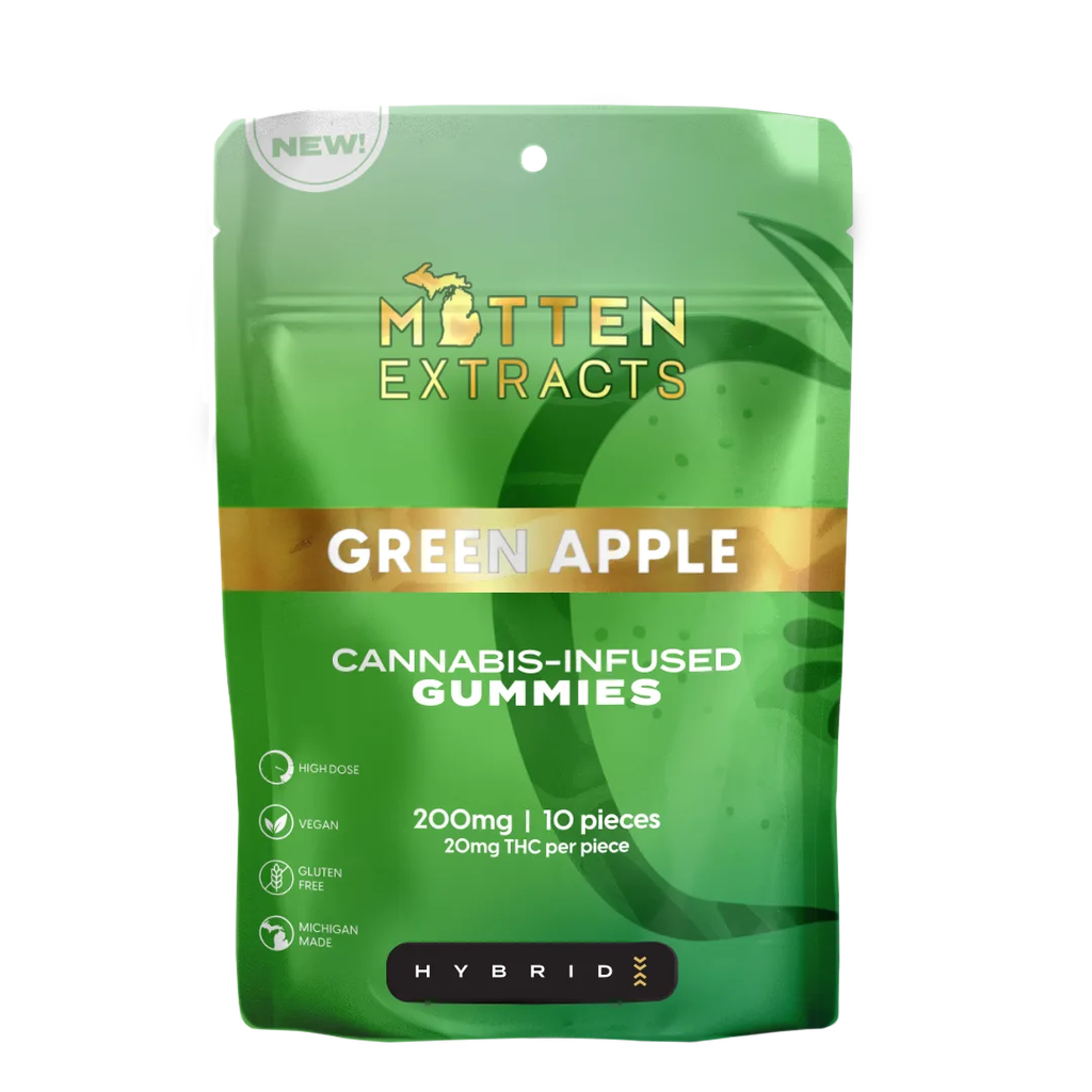 Buy Green Apple 10 Pack | 200mg Gummies online - Skymint Ann Arbor