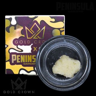 Cannabis Promo, Cannabis Sales, Cannabis Discounts, Cannabis on Sale, 3/$30 Gold Crown 1g Cured Concentrates 1