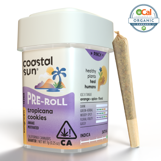 Tropicana Cookies OCAL Sungrown 14 Pack Coastal Sun