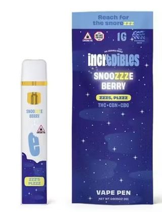Snoozzzeberry 14:1:1 THC:CBG:CBN Incredibles