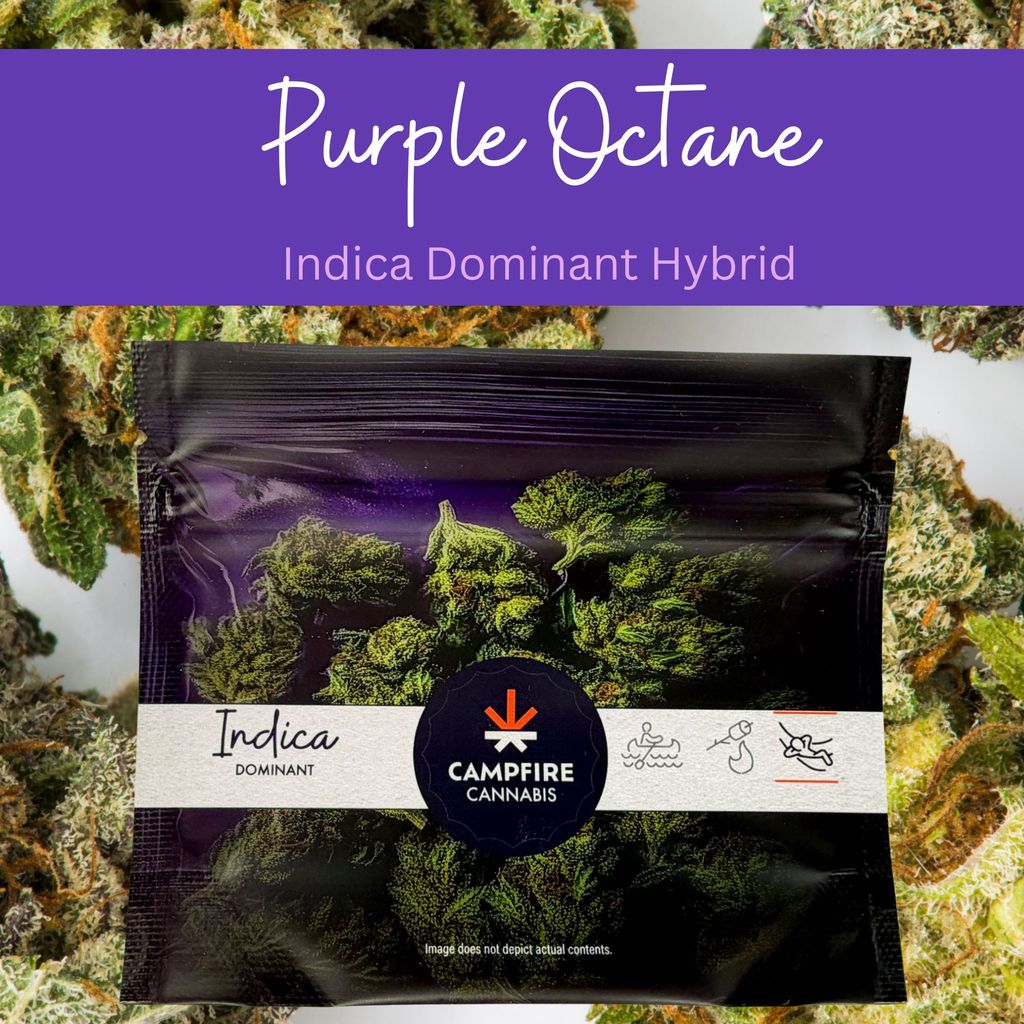 Campfire Cannabis Purple Octane Flower 4g