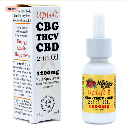 Uplift CBG The Healing Rose