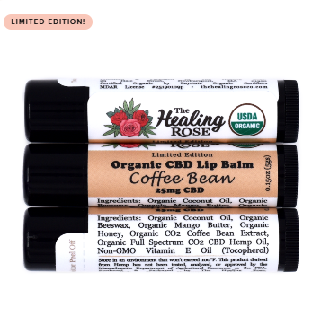 Organic Coffee Bean Lip  The Healing Rose