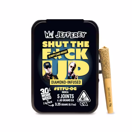 STFU OG Jefferey Infused 5 Pack West Coast Cure