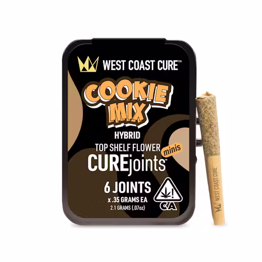 Cookie Mix CUREjoint Mini 6 Pack West Coast Cure