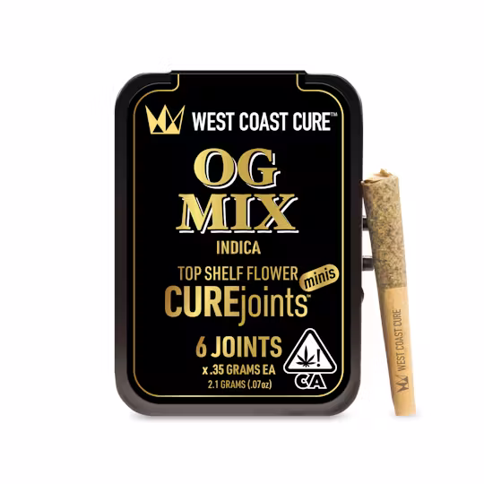 OG Mix CUREjoint Mini 6 Pack West Coast Cure