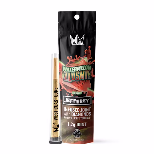 Watermelon Zlushie Jefferey Infused Single West Coast Cure