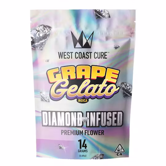 Grape Gelato Diamond Infused West Coast Cure