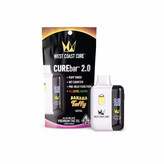 Banana Taffy CUREbar 2.0 West Coast Cure