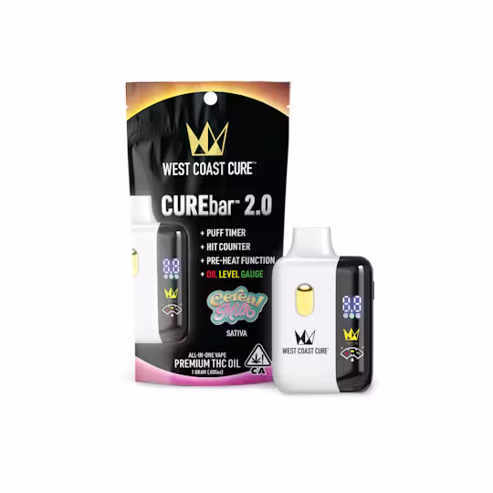 Cereal Milk CUREbar 2.0 West Coast Cure