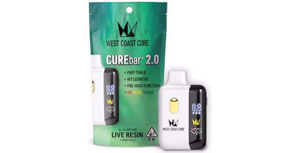Caramel Apple Live Resin CUREbar 2.0 West Coast Cure