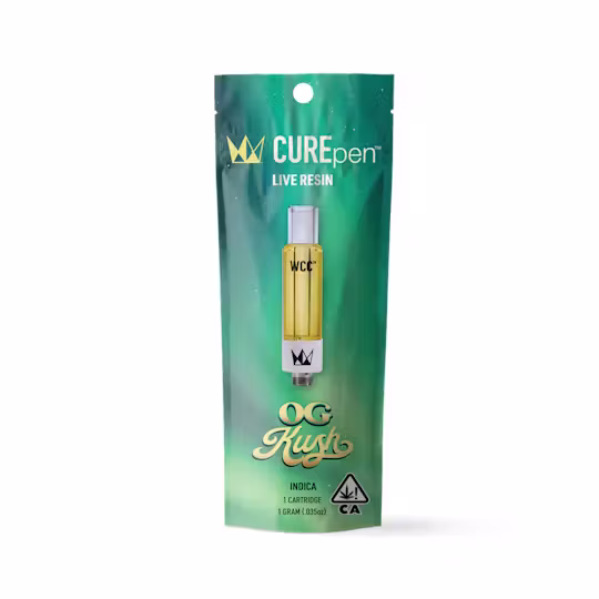 OG Kush Live Resin 510 West Coast Cure