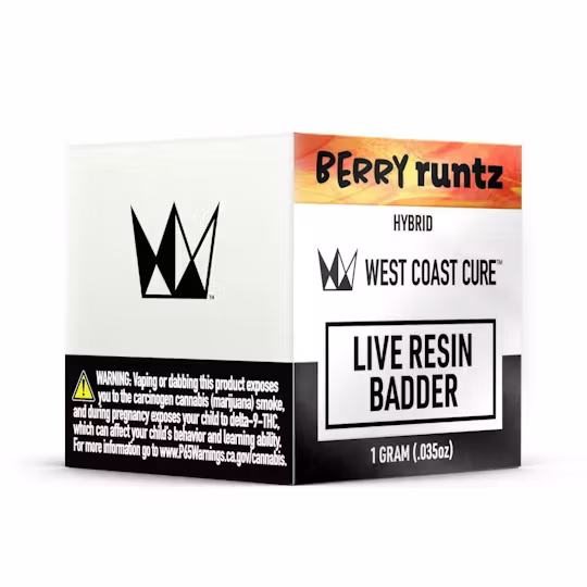 Berry Runtz Concentrate West Coast Cure