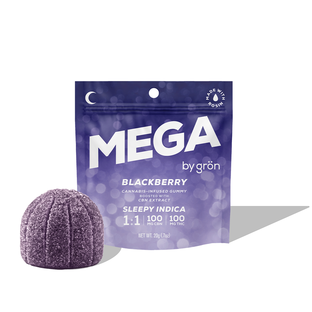 Blackberry MEGA 1:1 CBN:THC Sleepy Indica