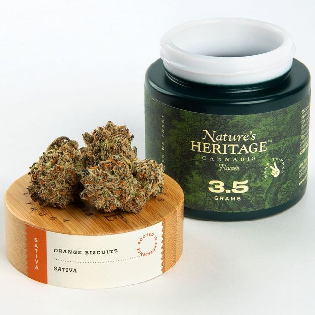 Orange Biscuits Nature's Heritage