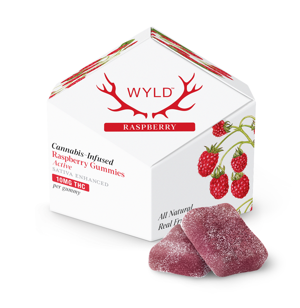 Wyld: Raspberry Gummies - Raspberry