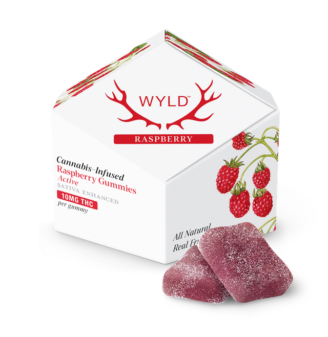 Raspberry Gummies  WYLD