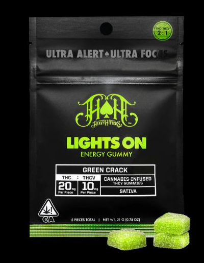 Heavy Hitters — Lights On - : Green Crack - :1gummy