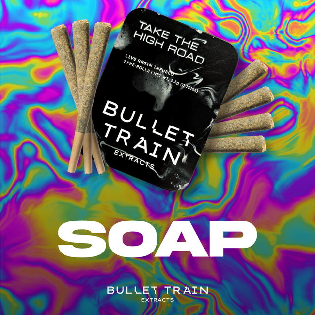 Soap Infused Bullet Train