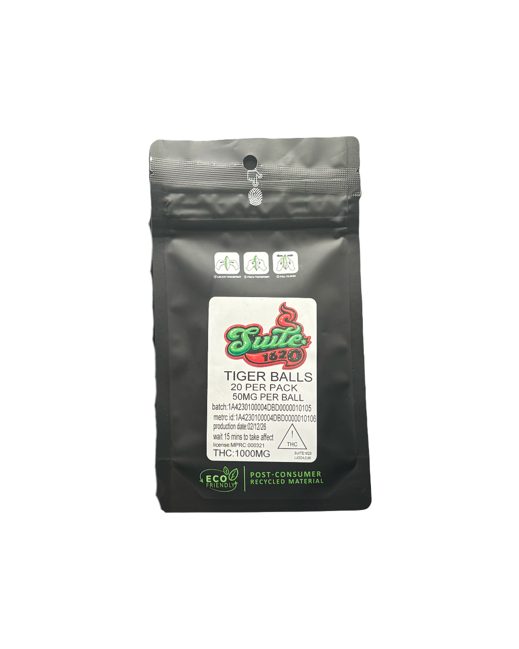 Suite 1620 Tigers Blood Balls 1000mg