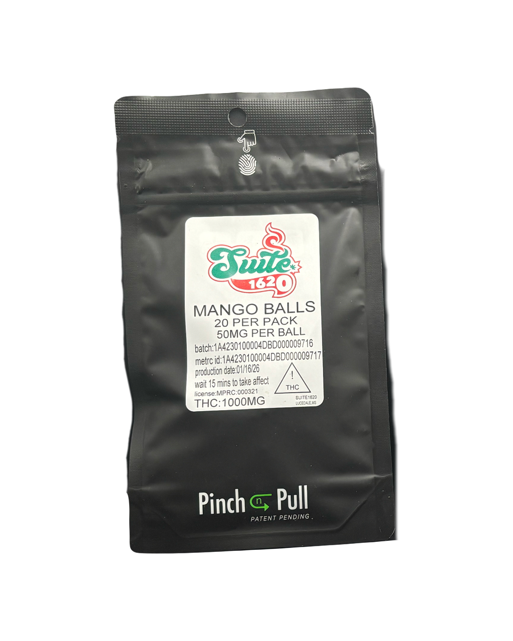 Suite 1620 Mango Balls 1000mg