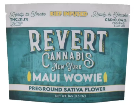 Maui Wowie Kief Infused Ground Flower Revert Cannabis