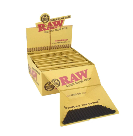 Rolling Papers Boarding Pass Raw