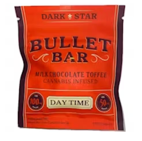 Bullet Bar Toffee 'Day Time' Milk Dark Star