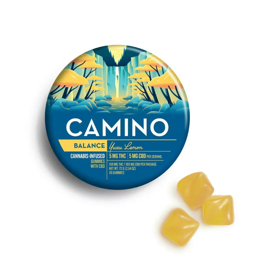 Camino Yuzu Lemon "Balance" Gummies 5mg, 20pk