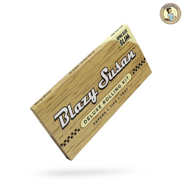 King Size Slim Premium Rolling Papers Blazy Susan