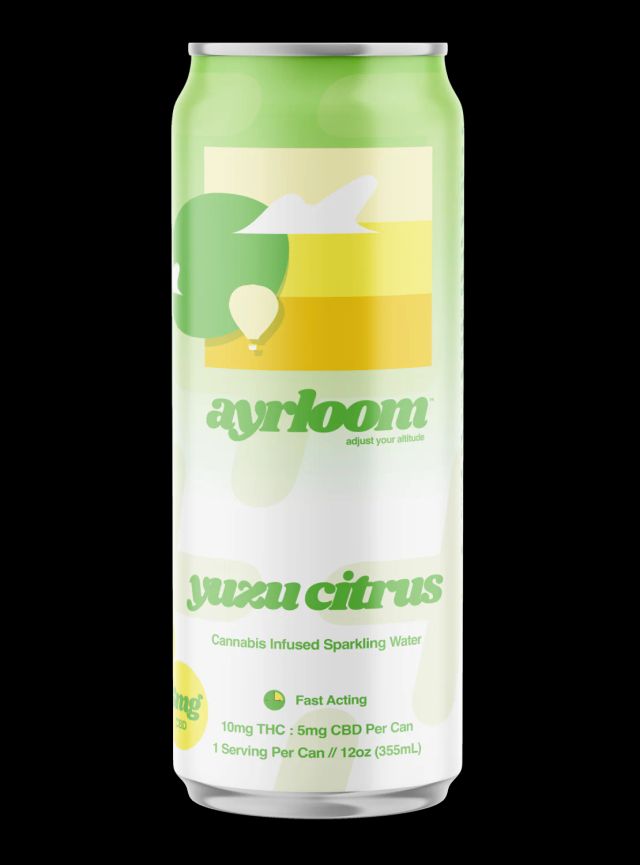 Yuzu Citrus Seltzer 2:1 Single Can  Ayrloom