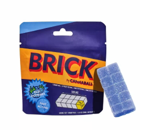Brick Blue Raspberry Cannabals
