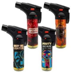 Turbo Flame Lighter Angry Bull