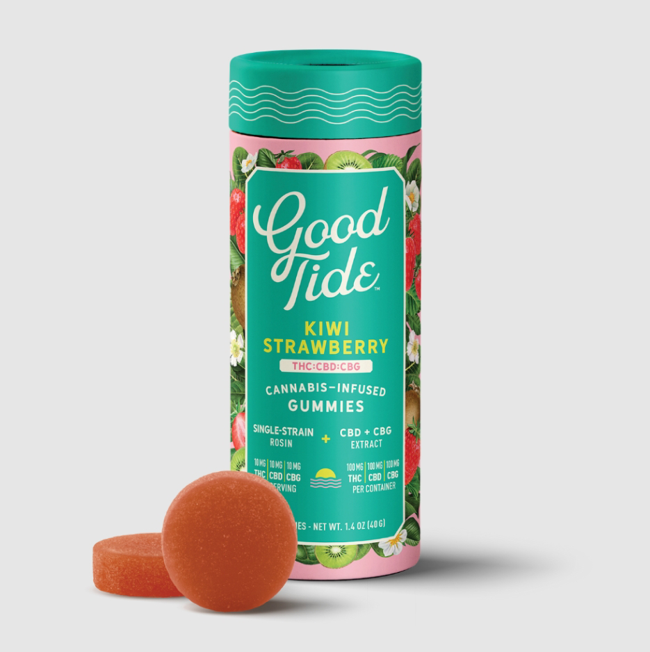 Good Tide Kiwi Strawberry 'Refreshing' Gummies 10mg, 10pk
