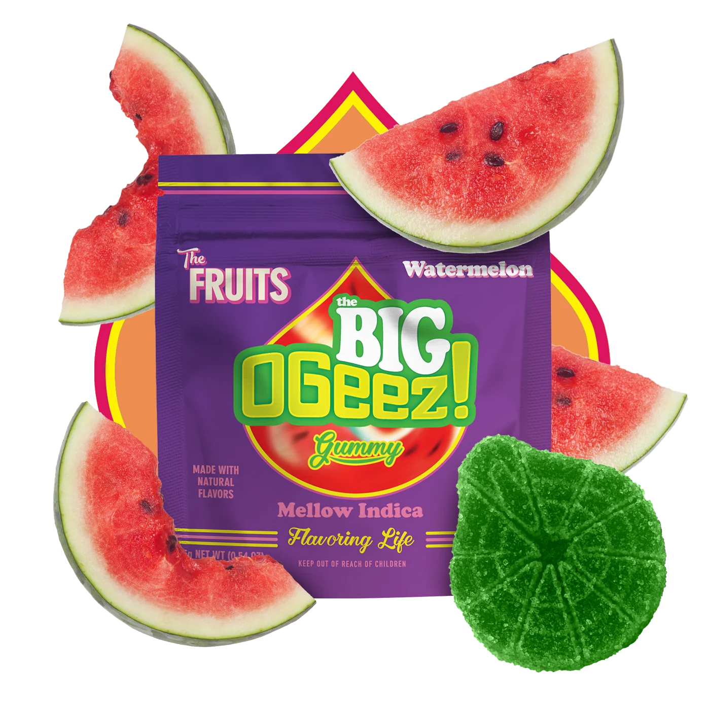 BIG The Fruits Mellow Indica Watermelon Ogeez
