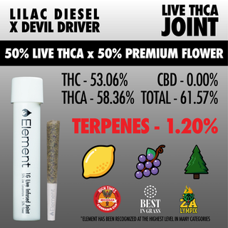 Lilac Diesel x Devil Driver Element