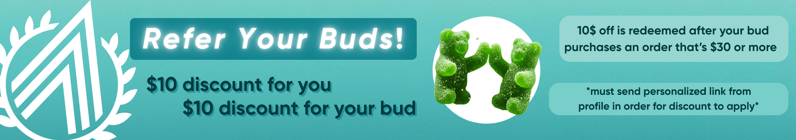 Cannabis Promo, Cannabis Sales, Cannabis Discounts, Cannabis on Sale, Referral Program