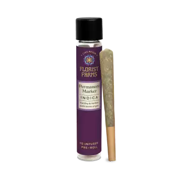 Florist Farms Permanent Marker Live Resin Infused Pre-Roll 1 G