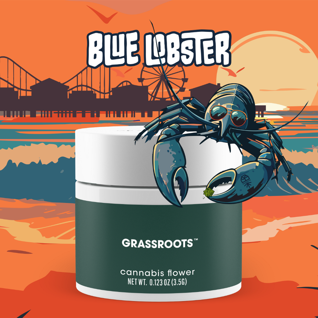 Grassroots Blue Lobster Flower 3.5g
