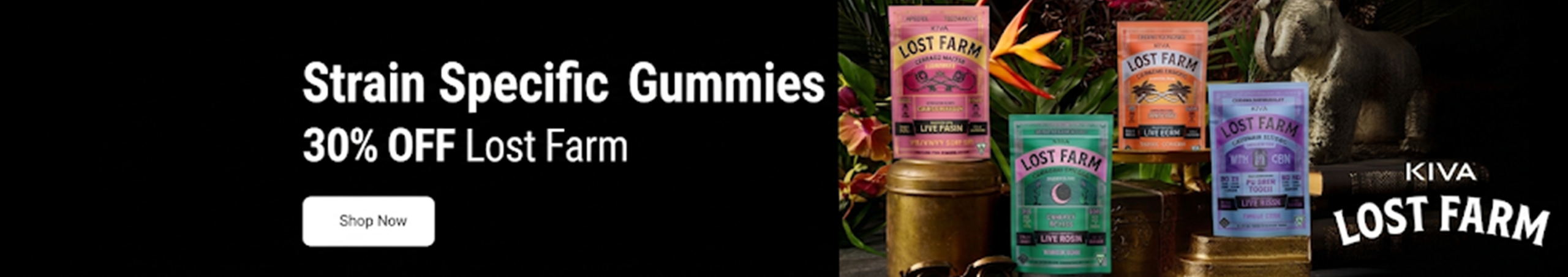 Cannabis Promo, Cannabis Sales, Cannabis Discounts, Cannabis on Sale, 30% OFF Lost Farm