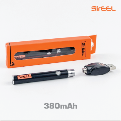 Flashlight 380mAh Voltage Battery & 510 Thread USB Charger Sireel