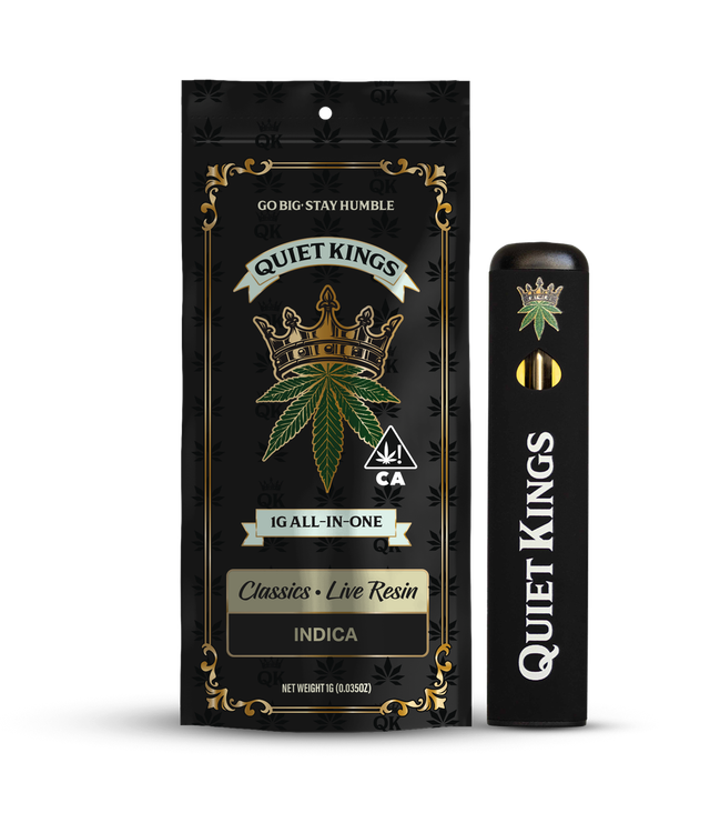 Classics Live Resin Vape AIO - GDP - 1g (I) Quiet Kings