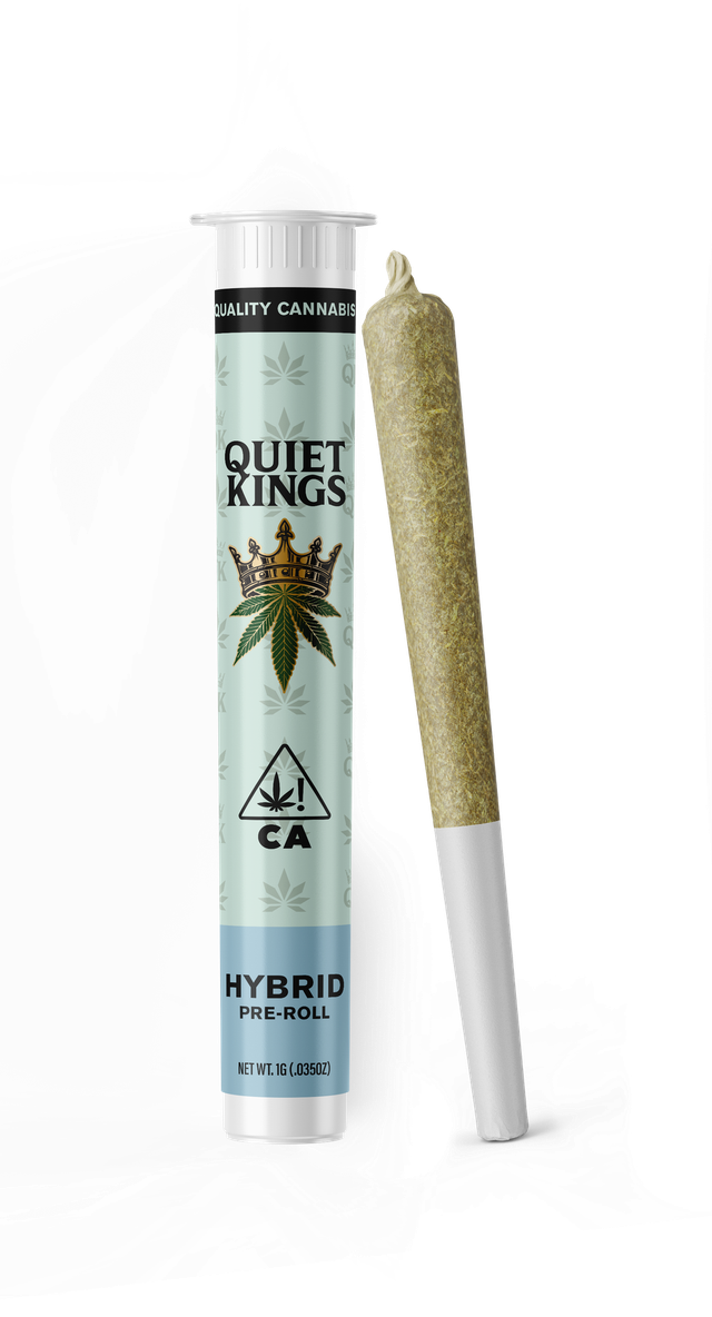 Quiet Kings - Pre Roll - Hashberry - 1g- Hybrid Quiet Kings