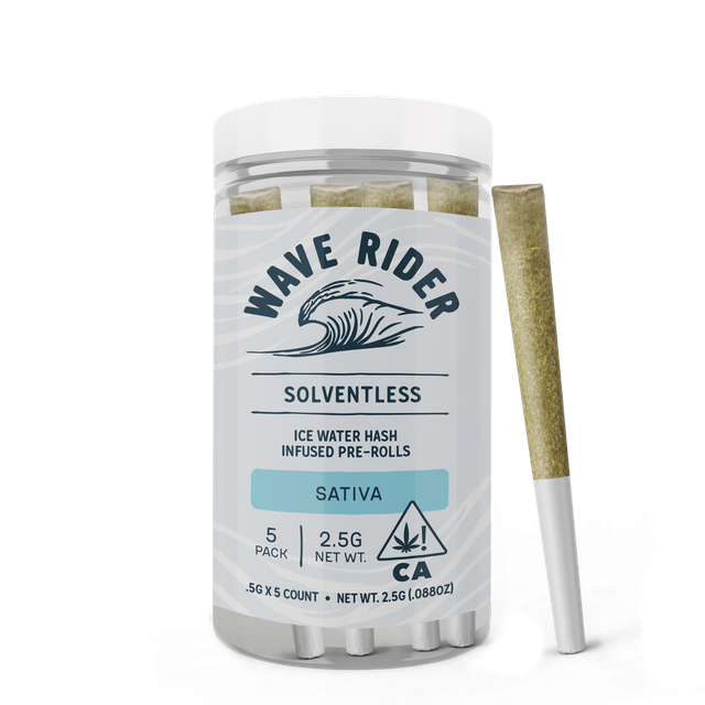 Hash Infused - Lemon Zest - 5 pk 0.5g PR Wave Rider