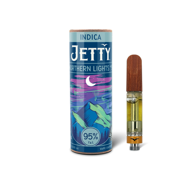 Jetty Vape Cart High THC 1g Northern Lights #5 (I) Jetty 