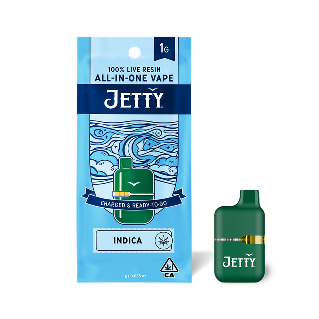 Mini Tank Vape AIO - Donny Burger Live Resin - 1g Jetty 