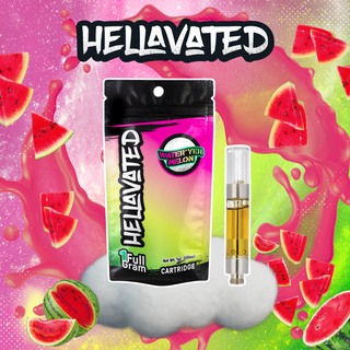 Water Yer' Melon 1G Cartridge Hellavated 
